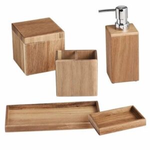 Wooden Bathroom Accessories Manufacturer in Kolkata